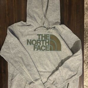 The North Face Heather Gray Hoodie